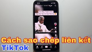 How to copy TikTok link
