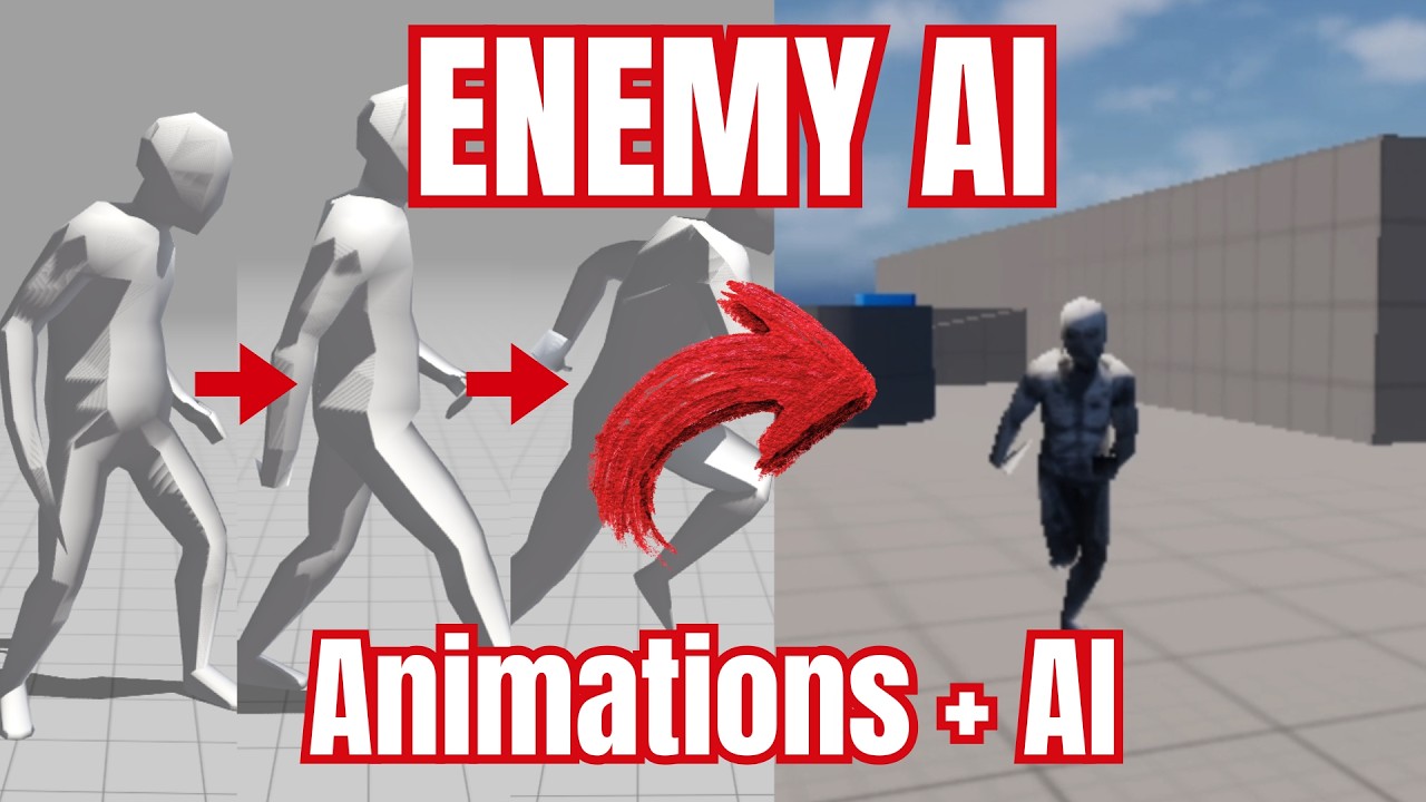 How to Animate AI Characters: Patrol & Horror Chase Mechanics Tutorial