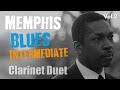 Jazz Clarinet Duet |Memphis Blues| Intermediate level