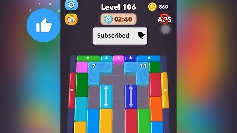 SLIDE JAM - LEVEL 106 - SOLUTION WALKTHROUGH
