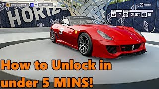 Want the ferrari 599xx in forza horizon 3? here's how to get it under
5 minutes!! don't forget click that like button and comment below! :)
my instagra...