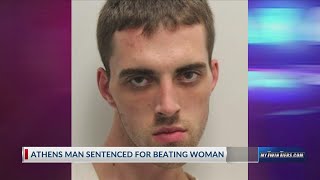 Athens man sentenced for beating woman, damaging cars, other charges