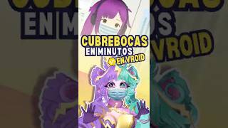 👉RESPONDO TUS DUDAS! ¿Cómo hacer un cubrebocas? #vtuber #vroid #vroidstudio #carolunavt