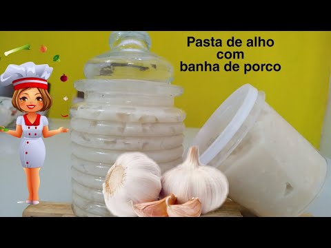 Vídeo: Como Salgar Banha Com Alho