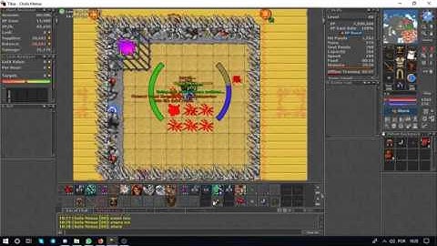TIBIA - Arena 3 ( Warlord ) knight lvl 80