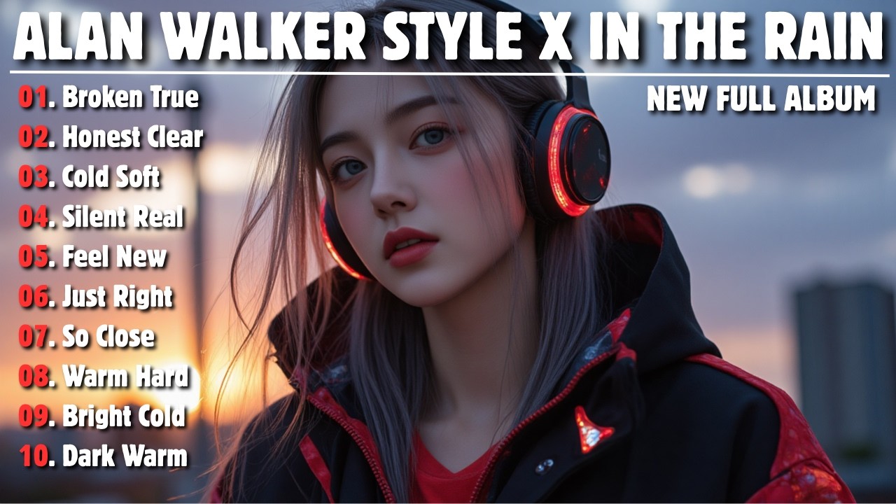 ALAN WALKER STYLE X IN THE RAIN || SILENT REAL || NEW FULL ALBUM