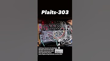 Plaits-303 with Pamela