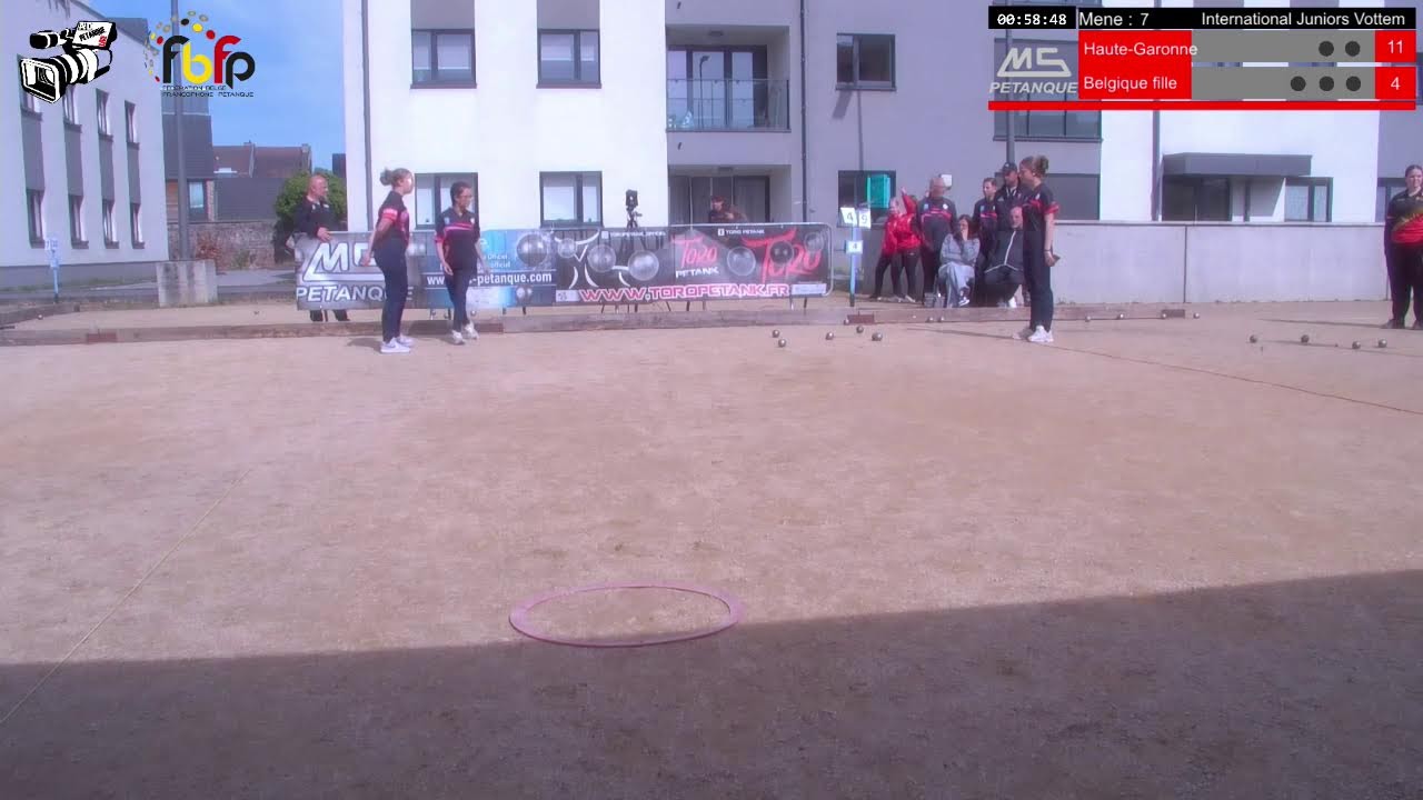 Miniature : Pétanque 2025 : International juniors à Vottem