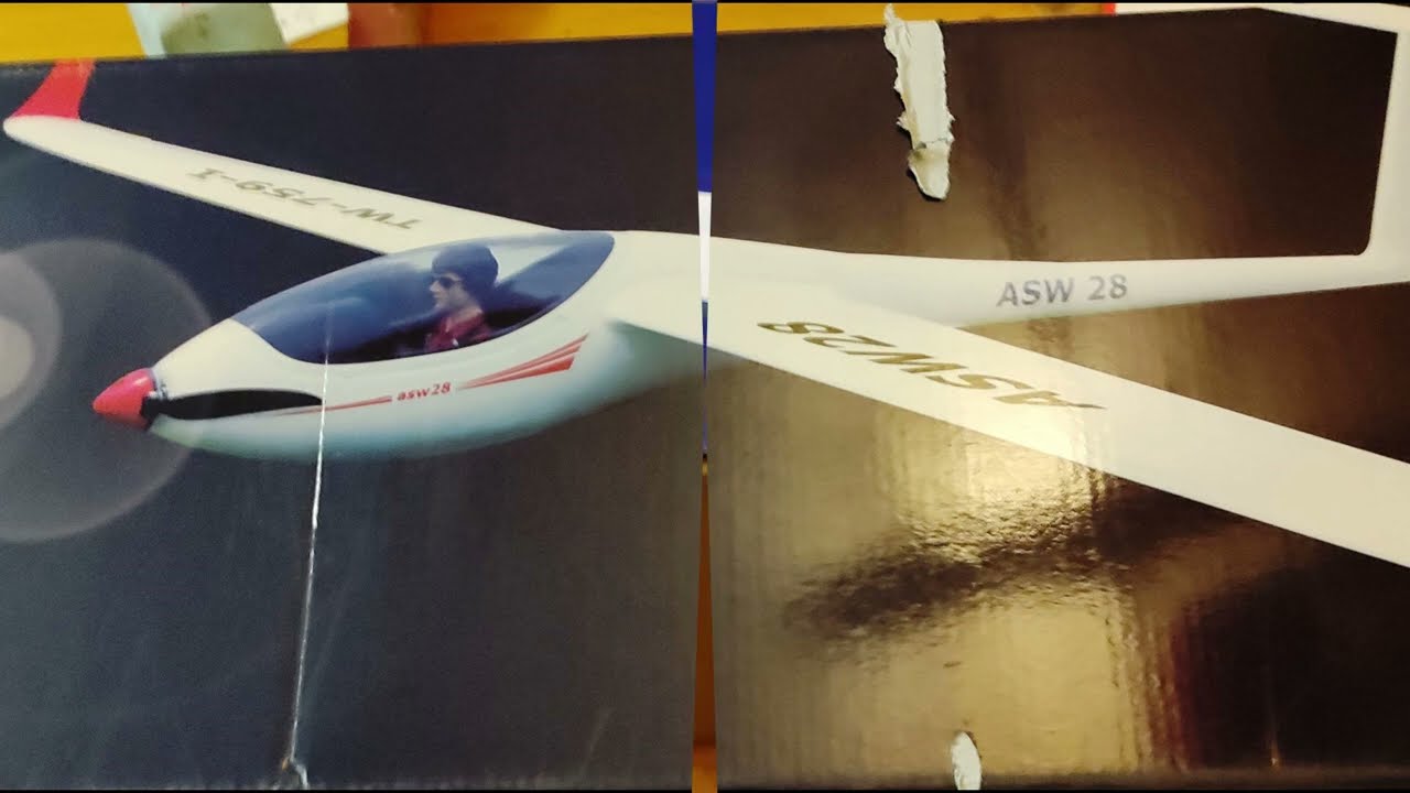 ASW 28, Volantex, Unboxing