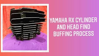 Yamaha Rx 135 cylinder kit fins buffing process @ Prince Motorbikes Garage  Trivandrum KERALA.