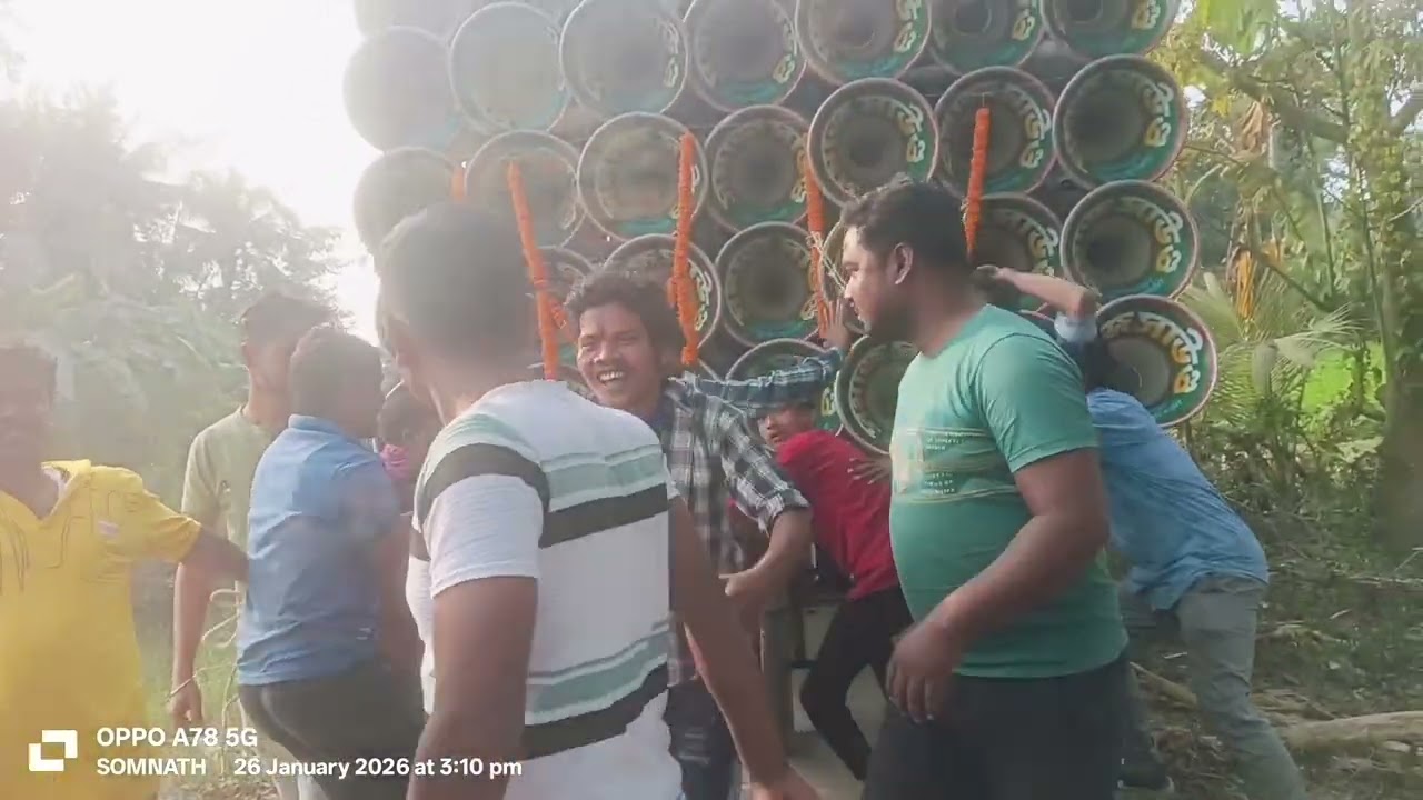 আজ রজিপুরে 😎 সরস্বতী ঠাকুর ভাসান উপলক্ষে 😎 অল সেট 😎 রোড শো ও কম্পিটিশন করছে 😎 কেমন বাজছে কমেন্ট করো