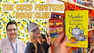 MURDER WITH LEMON TEA CAKES 🍋 | The January Cozy Mystery Book Club