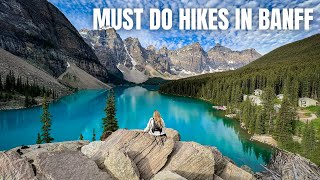 MUST DO HIKES IN BANFF NATIONAL PARK | Moraine Lake