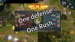To side attack and one front defense (Art Of War 3) 