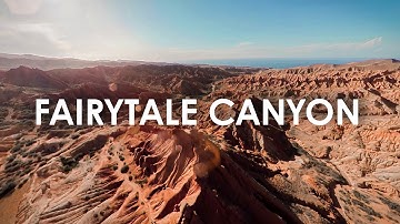 Most Amazing Hike in Central Asia, Fairy Tale Canyon, 4K DJI Drone