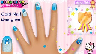 Hello Kitty Nail Salon | Gold Nail Designer | Casual Games screenshot 2