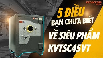 Trải nghiệm Két Sắt Siêu Cường Việt Tiệp KVTSC45 vân tay: Siêu phẩm két sắt đẹp, hữu dụng nhất 2024