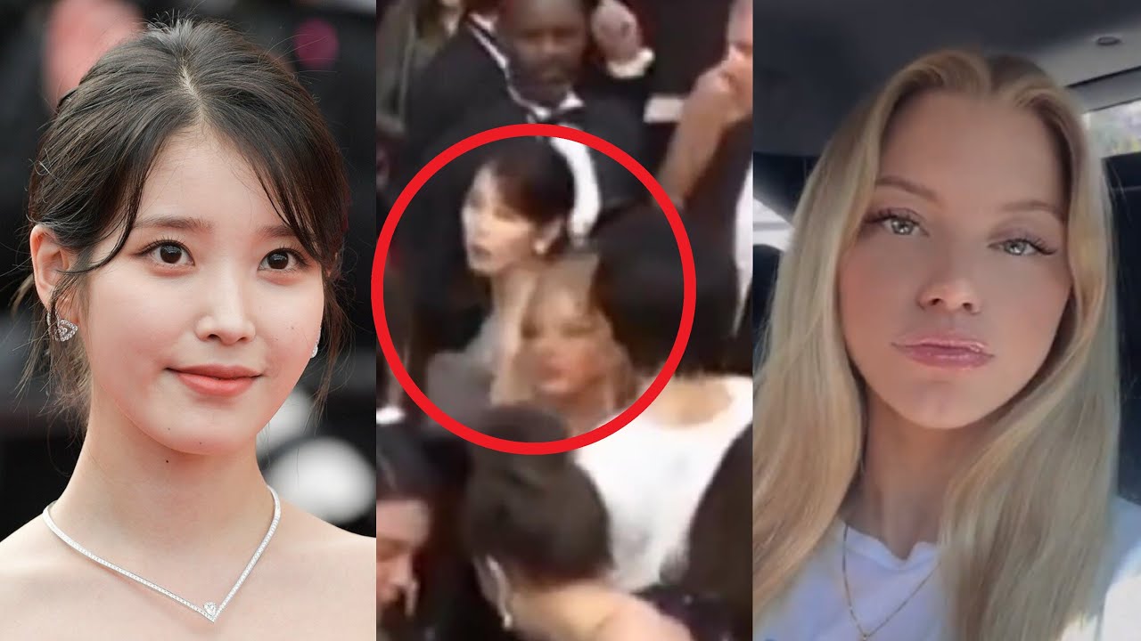 Iu Shocking Response After She Got Pushed At Cannes Festival By French