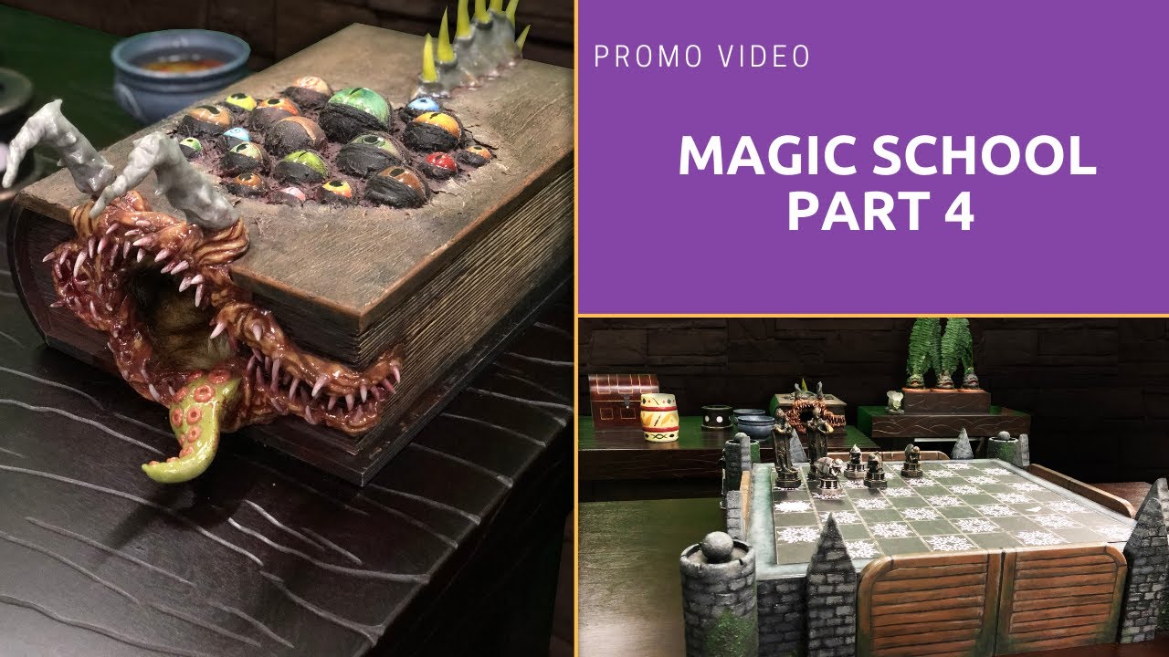 TURNKEY ESCAPE ROOM FOR SALE - MAGIC SCHOOL 4