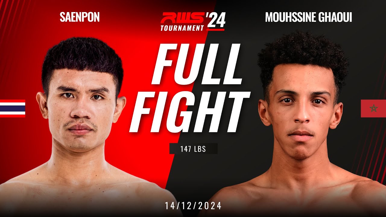 Saenphon Sor Sommai vs Mouhssine Gnaoui