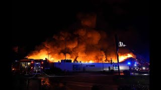 Lidl-Filiale in Wendlingen brennt komplett ab