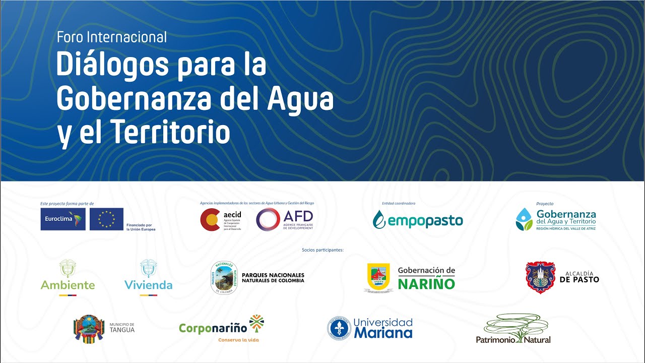 Foro Internacional - Diálogos para la Gobernanza del Agua y el ...