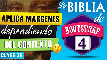 Curso de Bootstrap 4 - #35 Trabajando con márgenes Responsives ✅