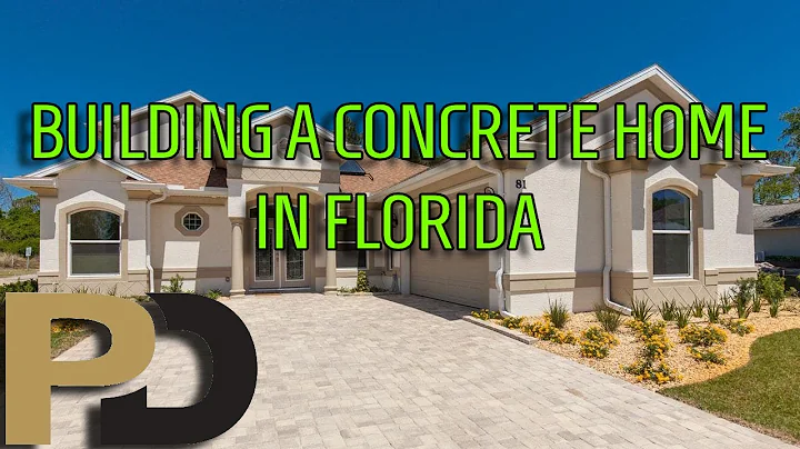How a concrete home is built in Florida, by Gordon...