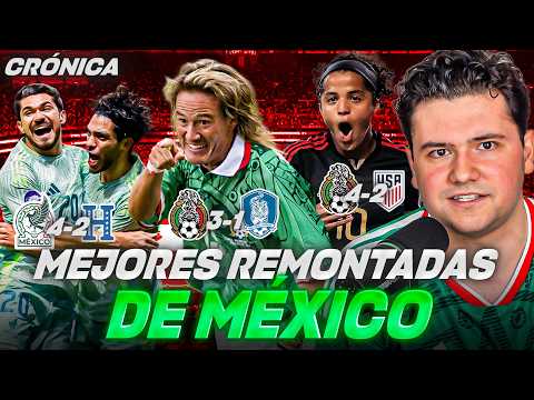 THE GREATEST COMEBACKS IN THE HISTORY OF THE MEXICAN NATIONAL TEAM