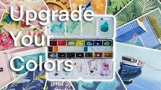 With These 11 Colors You Can Paint ANYTHING | My Simple Watercolor Palette
