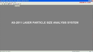 Laser Diffraction Particle Size by AimSizer AS-2011