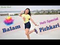 Balam pichkari  holi special  ranbir kapoor deepika padukone  dance cover  anuska hensh