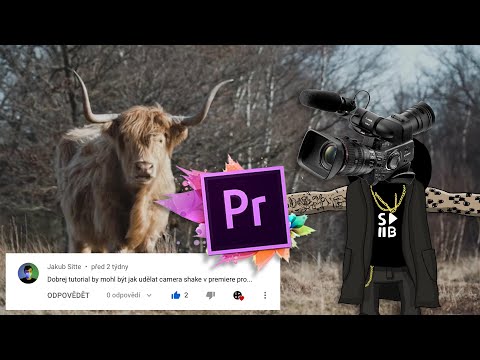 Kamera Shake v Adobe Premiere
