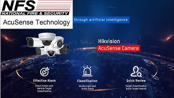 Hikvision AcuSense Technology - Responding to Human and Vehicle Events