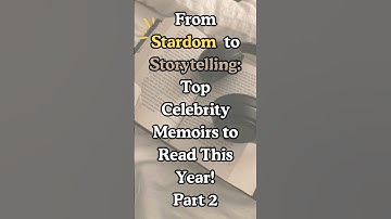 Top Celebrity Memoirs To Read Part 2 #booktube