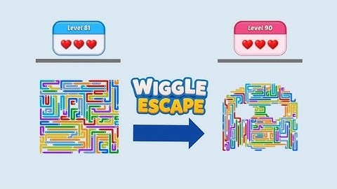 Wiggle Escape: Snake Puzzle All Levels (Part 8) | No Commentary & No Music | Android Gameplay