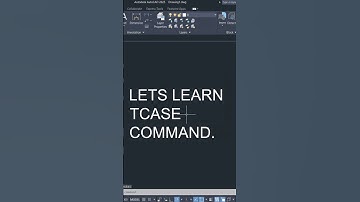 TCASE Command  #sabeercad #autocadtips #tcase