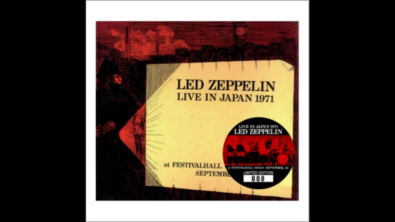 Led Zeppelin － Live In Japan 1971 (No Label) | cinnamon の音楽 