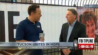 Join News 4 Tucson by leaving supportive thoughts for Nancy Guthrie's family