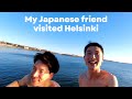 My Japanese friend visited me in Helsinki, FINLAND
