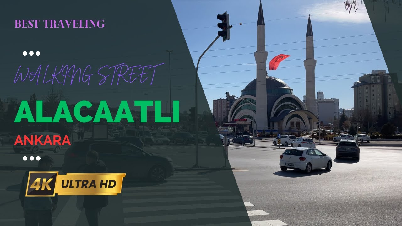 Walking Down the Shiny Streets of Ankara's Alacaatli neighbourhood on a Beautiful Day