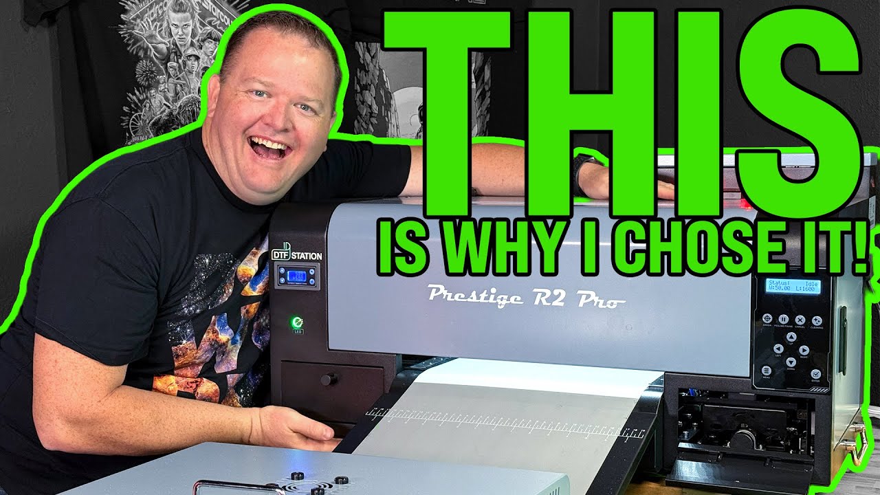 Почему этот DTF-принтер идеально подходит для небольших помещений!