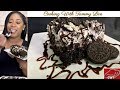 How To Make Oreo Poke Cake Recipe - Chocolate Fudge Oreo Poke Cake