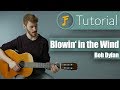 Bob Dylan - Blowin' in the Wind | Gitarren Tutorial für Anfänger | Deutsch | Jamflix