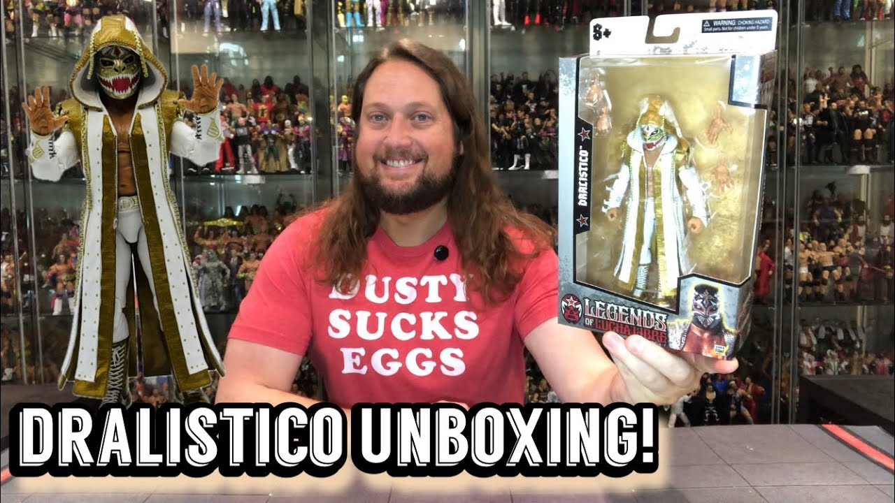 ドラスティコ　Legends of Lucha Libre 二代目ミスティコ Dralistico Legends Of Lucha Libre Unboxing & Review! - YouTube