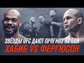 Прогнозы на бой Хабиб vs Фергюсон от звезд UFC