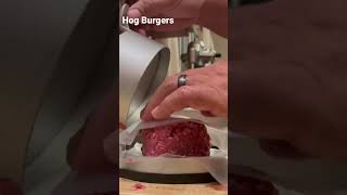 Wild Hog Burgers #wild hog #wild hog processing #wild hog burgers