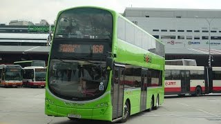 SBS Transit Bus Service 168, SBS3841X (Time lapse)