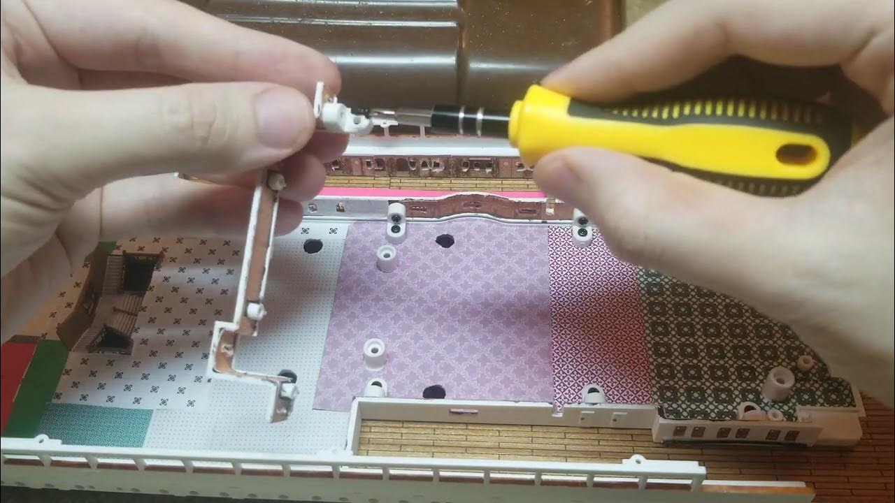 titanic hachette agora models issue 91 bulkheads for the bridge deck