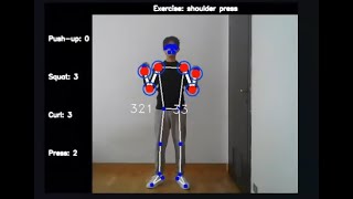 AI Personal Trainer With Automatic Exercise Recognition and Counting